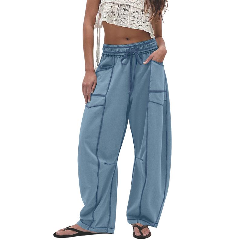 PANTALONES CASUALES MINIMALISTAS PARA MUJER