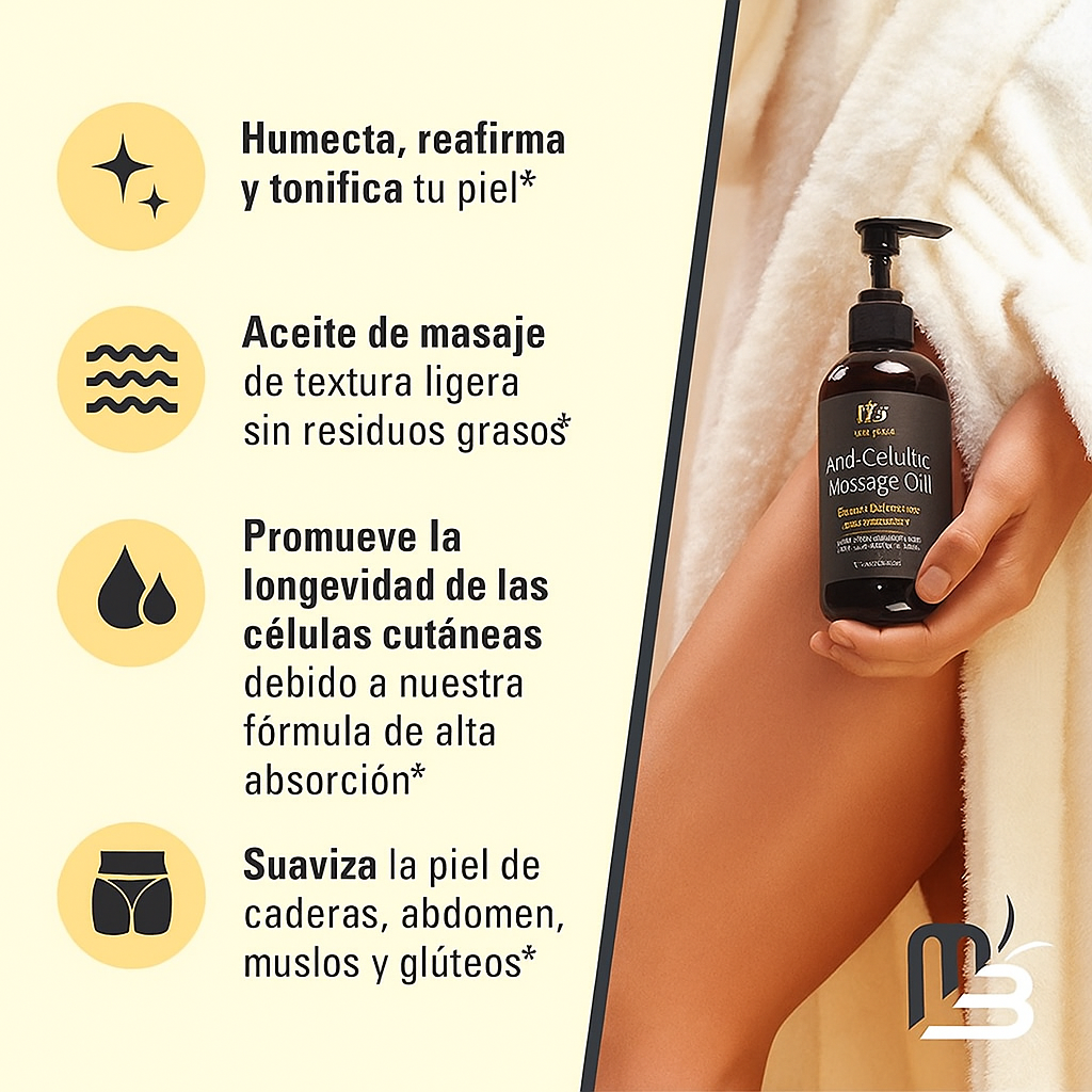 Aceite de masaje anticelulítico