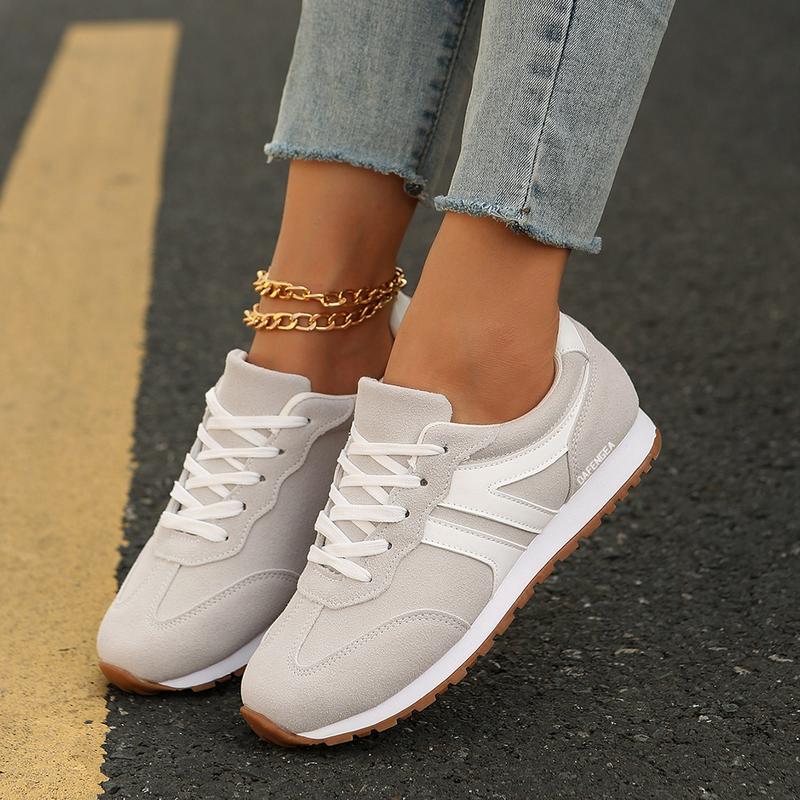 ZAPATILLAS CASUALES DE CUERO PARA MUJER