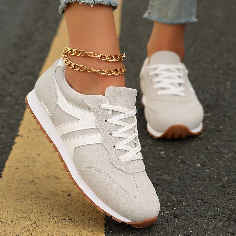 ZAPATILLAS CASUALES DE CUERO PARA MUJER