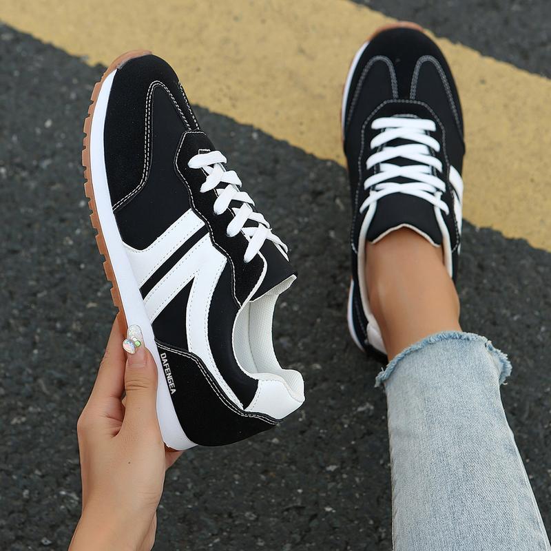 ZAPATILLAS CASUALES DE CUERO PARA MUJER
