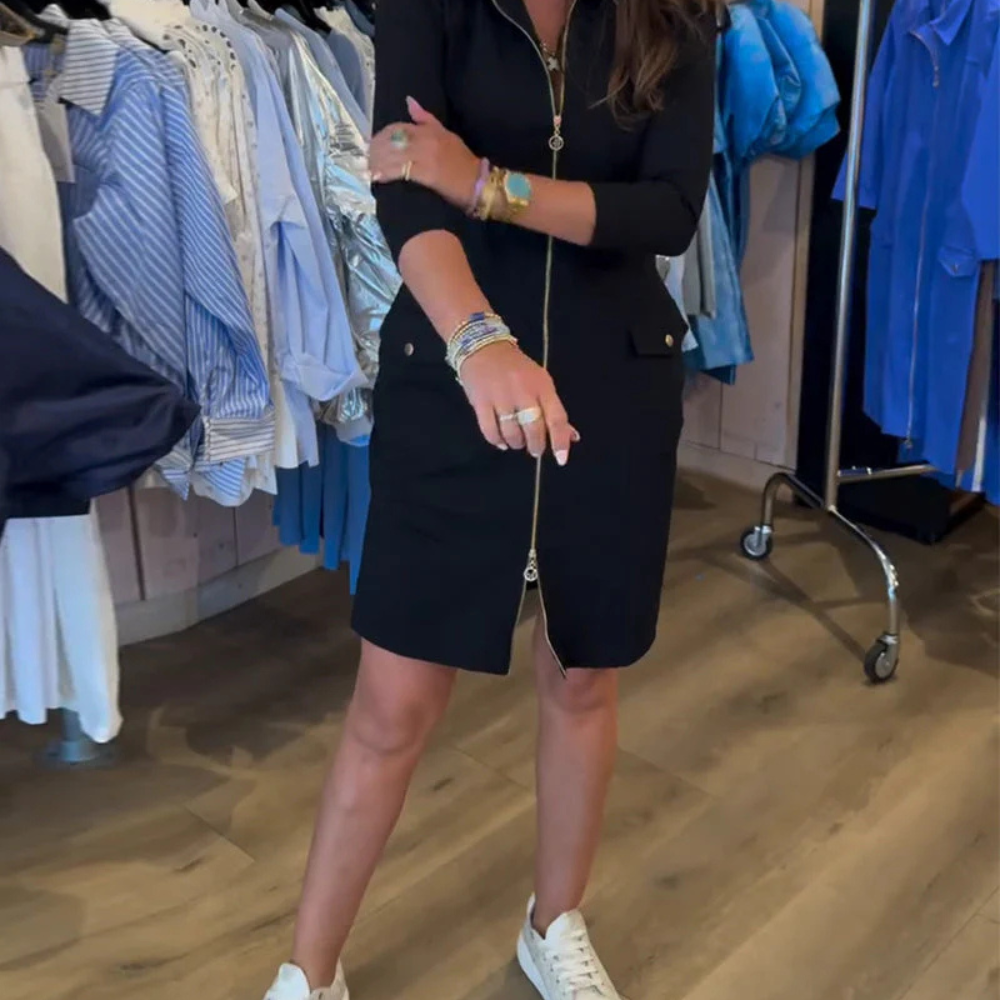 Vestido con cremallera Maika 🤍