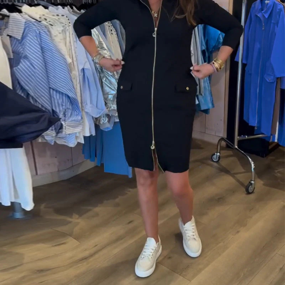 Vestido con cremallera Maika 🤍