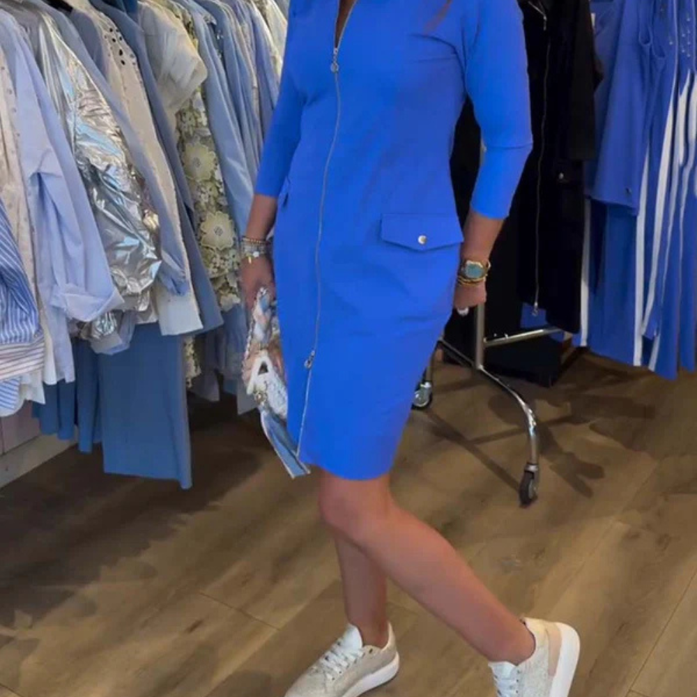 Vestido con cremallera Maika 🤍