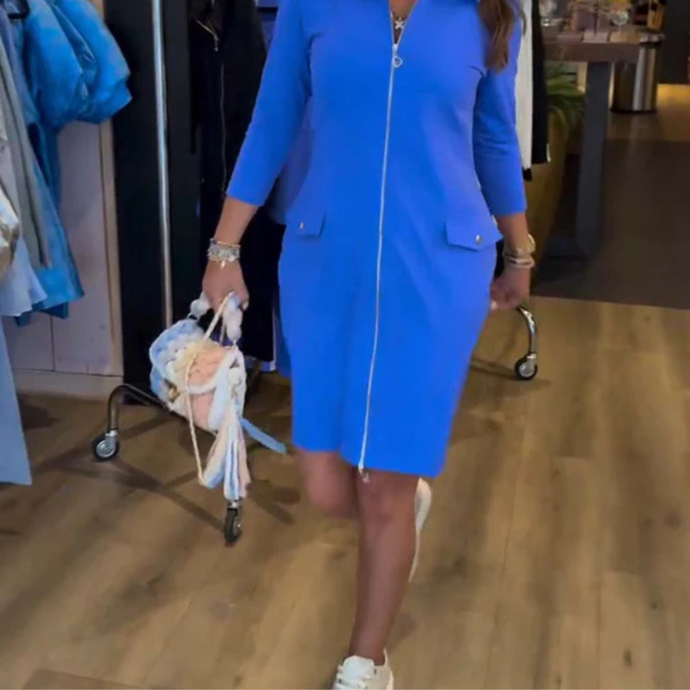 Vestido con cremallera Maika 🤍