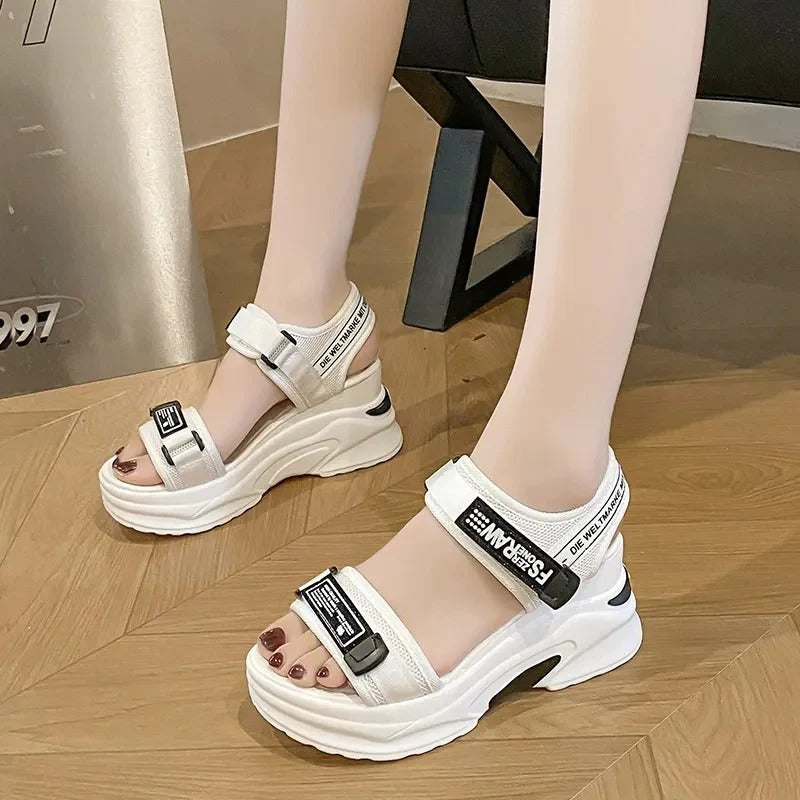 SANDALIAS ORTOPÉDICAS DE CUÑA PARA MUJER