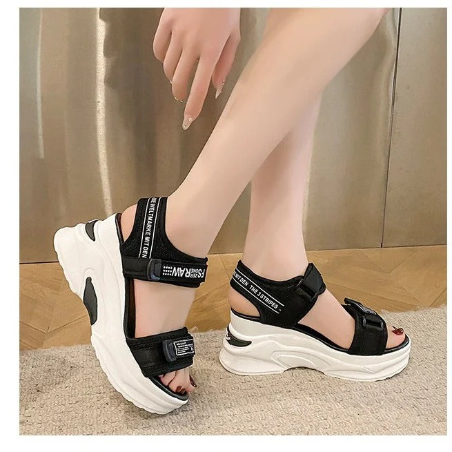 SANDALIAS ORTOPÉDICAS DE CUÑA PARA MUJER