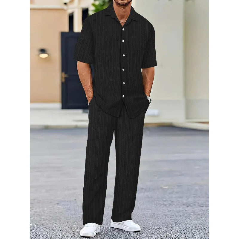 TRAJE DE LINO 2 PIEZAS PARA HOMBRE