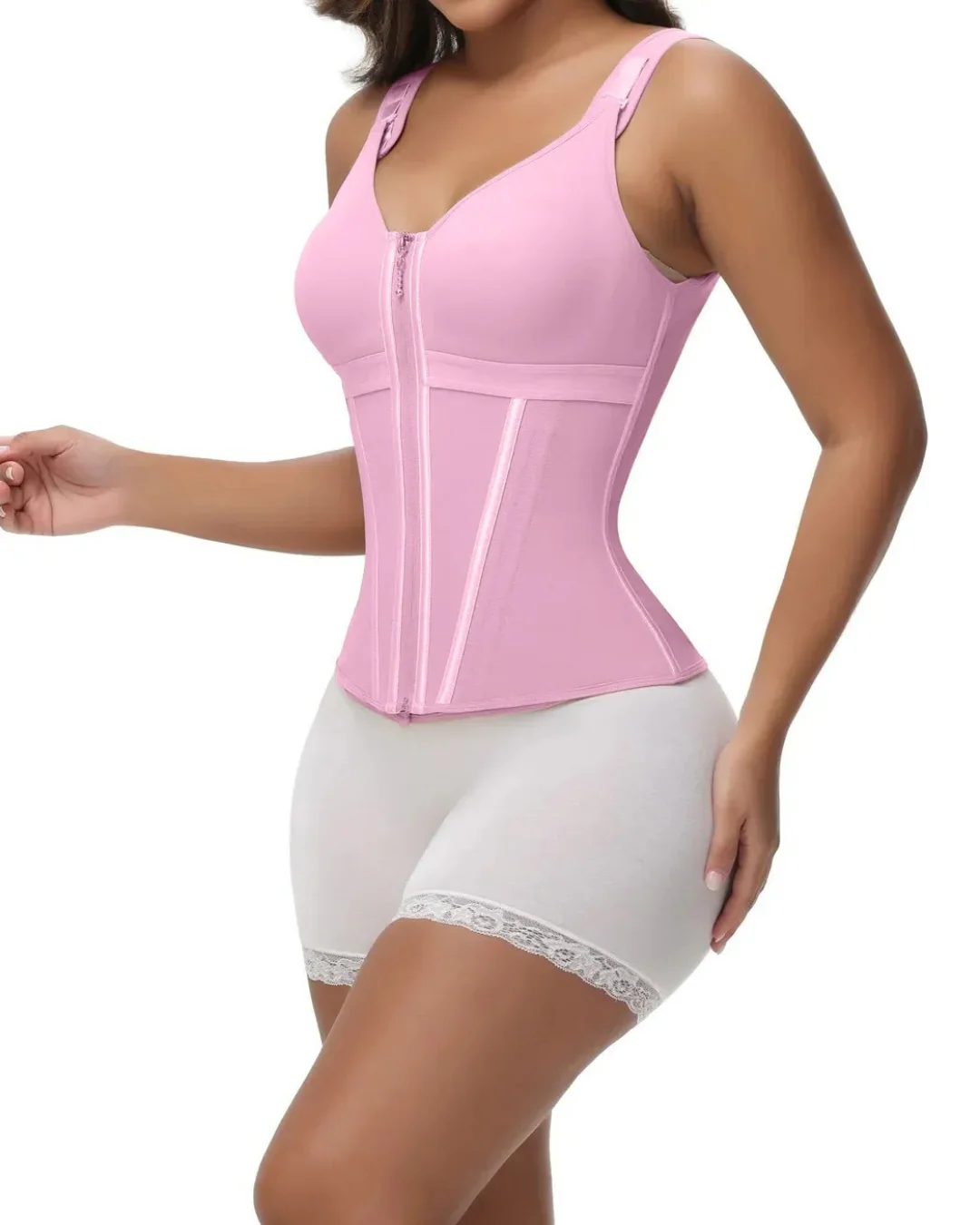 FAJA REDUCTORA CON SUJETADOR Y TIRAS AJUSTABLES