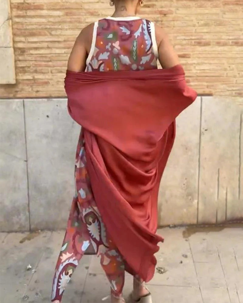 Vestido Las Vegas con estola