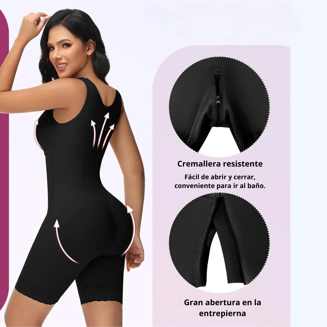 FAJA Y SUJETADOR DE DOBLE COMPRESIÓN