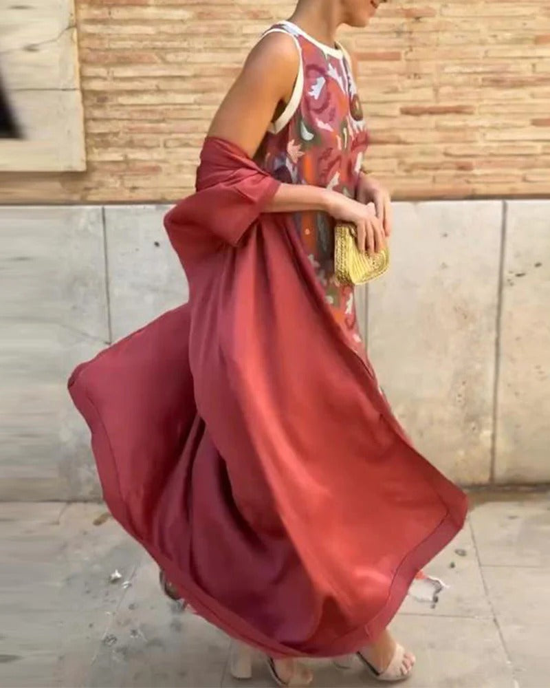 Vestido Las Vegas con estola