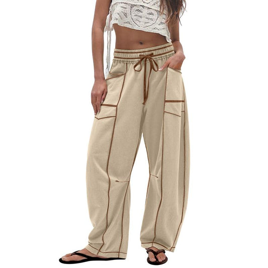 PANTALONES CASUALES MINIMALISTAS PARA MUJER