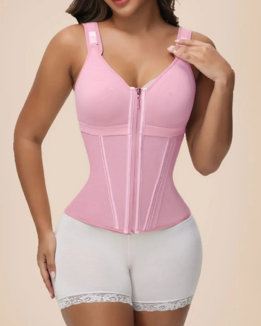 FAJA REDUCTORA CON SUJETADOR Y TIRAS AJUSTABLES