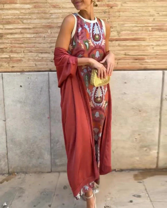 Vestido Las Vegas con estola